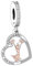 Cheerleader Charm Pandora kompatibel 925 Silber Sport Anhänger Das Beste Tanz Tochter Geschenk