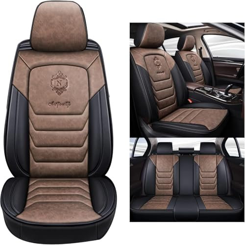 ZXKYLFFF Autositzbezüge, passend für Alfa Romeo Giulietta (940) RZ (162D) MiTo (955) Stelvio (949), wasserdicht und rutschfest, komplettes Set von Sitzbezügen