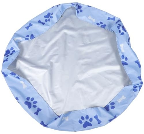 BEBEMOKO Runder Swimmingpool 122cm Durchmesser Staubdicht Einfach Zu Poolabdeckung