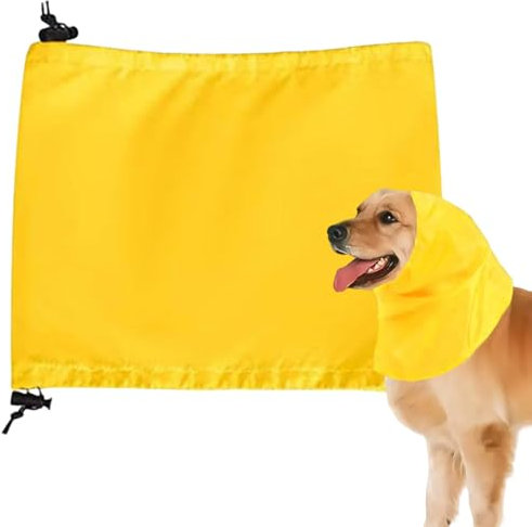 Dog Ear Covers for Bath,Dog Bath Cap,Dog Shower Cap,Adjustable Dog Ear Protection Bathing Cap,Waterproof Dog Shower Cap,Dog Ears Headband,Dog Snood Rain Hat for Swimming,Pet Bath Shower Caps