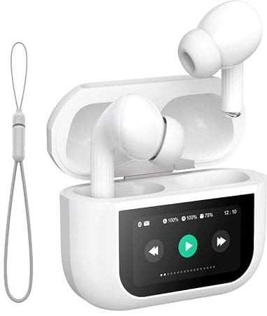 VEN-DENS True Wireless Earbuds For Samsung Galaxy A14/A04E/A23/A13/A73/A53/A52/A12/A22/A21s, Bluetooth 5.4 Earphones With LED Display, HD Calling, Type-C Fast Charging, 10m Range, 3.7 Hours Talk Time