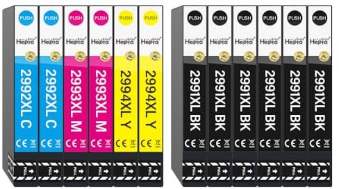 29XL Druckerpatronen Kompatibel für Epson 29 XL Patronen für Expression Home XP-352 XP-342 XP-332 XP-235 XP-245 XP-255 XP-335 XP-345 XP-355 XP-432 XP-435 XP-442 XP-445 XP-452 (12er Pack)