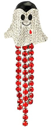 Betsey Johnson Damen Halloween Vampir Geist Fransen Brosche