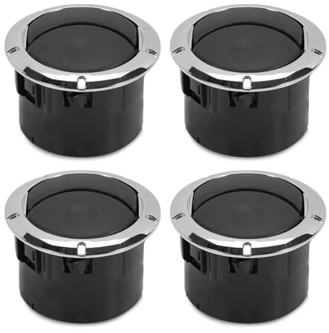 Fraylis 687601987R Lüftungsgitter (4 Stück) passend für Dacia Duster Sandero Lodgy Logan Master III Movano B NV400 6001547587 Kühlergrill Lüftung links rechts mittig 8200212480 8200464605 8200532316