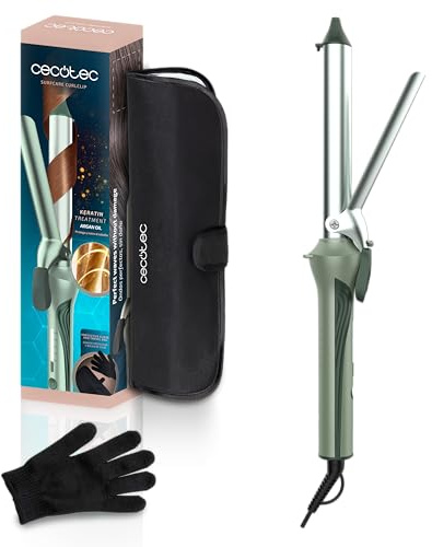 Cecotec Lockenstab SurfCare 2500 CurlClip Olive, 25 mm, 120–200 °C