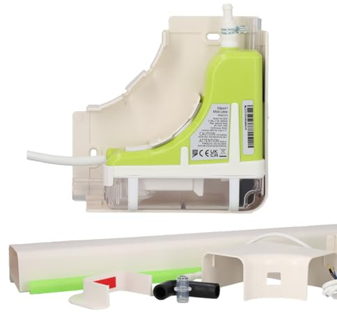 Aspen Pumps FP3472/5 Pompe de Vidange de Condensats Silent+ Mini Lime avec Goulotte EuroSplit 80 x 60 mm Couleur Ivoire Clair