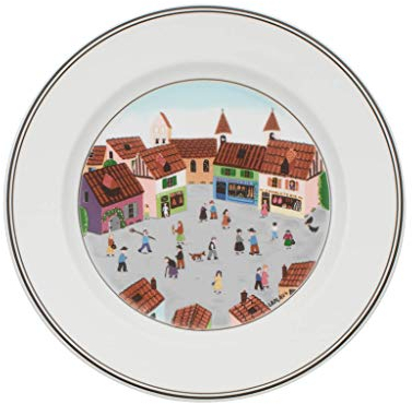 Villeroy & Boch Assiette Plate, Rouge, Assiette Plate 27 cm