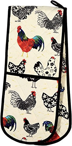 Rooster Double Oven Glove