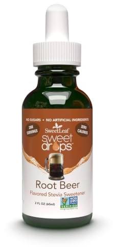 SweetLeaf Sweet Drops Liquid Stevia Sweetener, Root Beer, 2 Ounce