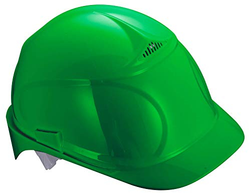 Uvex Airwing B Schutzhelm - Belüfteter Arbeitshelm für die Baustelle - Grün Grün