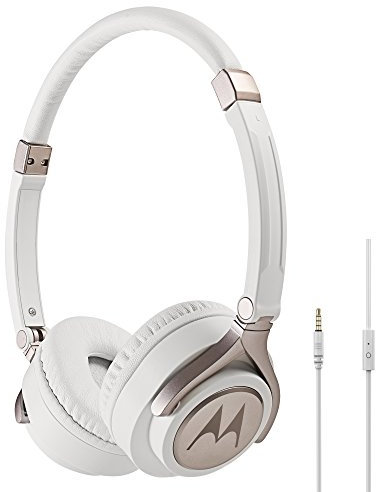 Motorola Pulse 2 - Casque Audio Filaire, Blanc