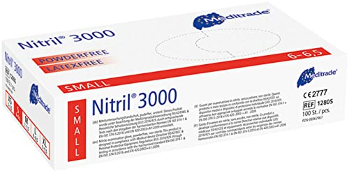 Meditrade 1280S Nitril 3000, 1er Pack (1 x 100 Stück)