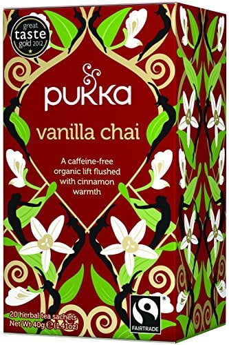 (2 Pack) - Pukka Herbs - Vanilla Spice Chai Tea | 20 sachet | 2 PACK BUNDLE