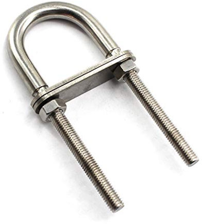 M12x150 U Bolt Bullone a U in 304 acciaio INOX (1 Pezzi)