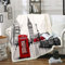 Tbrand London Stadt 3D Drucken Flanell Fleecedecke Rot Telefonzelle Decke Microfaser Grau Modern City Landschaft Kuscheldecke Decke Kinder Mädchen Wohndecke 150x200cm