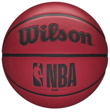 WILSON NBA DRV Series Basketball – DRV, Rot, Größe 6, 72,4 cm