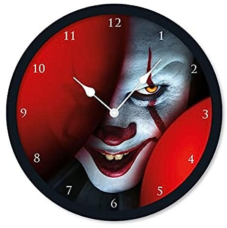 Pyramid International IT Chapter Two Orologio da parete (Pennywise the Clown), diametro 25 cm, prodotto ufficiale