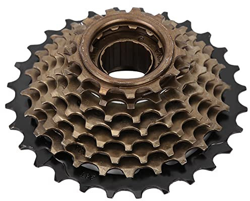 Tiiyee Schraubkranz, Zahnkranz Fach Schraubkranz, 8 Gang Mountainbike Kettenrad 13 bis 28T Schraube Fahrrad Ersatzfreilauf Leichtes Kassettenritzel Getriebe Fahrradzubehör Freilauf Hohl Design