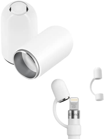 Design Apple Pencil Cap Compatible With 1st Generation, Replacement With Anti-Lost Holder Tether Silicone Protective Cover (1 Pack)
