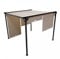 Grindi - Garten Pergola Pavillon Terrassendach mit einstellbarem Stoffdach - Beige, Delos I 2,9x2,9m - Stahl, wasserdichtes Sonnenschutz für Terrasse und Freistehender, Grillpavillon, Markise