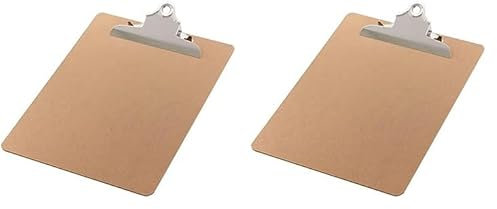 Q-Connect Masonite Clipboard A4 KF01304 (Pack of 2)