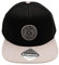 Cotton Soul Pop Culture Flat Peak Cap Collection, Einheitsgröße, schwarz / grau, Einheitsgröße