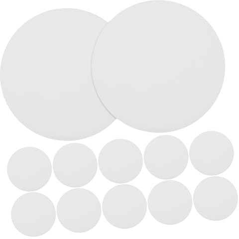 Zerodeko 20 Piezas Placa de difusión acrílica para downlight LED con cubierta de PC curva plana (3 pulgadas 69) 20 piezas difusor de pantalla de plástico difusor de foco Techo
