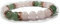 The Crystal Healing Energist Rose Quartz and Green Aventurine Lucky Love Infusion Bracelet