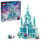 LEGO Disney Frozen Elsas Eispalast Bauset für Kinder, Prinzessinnenschloss mit Anna und ELSA Minipuppenfiguren, Disney Princess Spielzeug Geschenkidee für Mädchen, Jungen und Filmfans ab 6 Jahren,