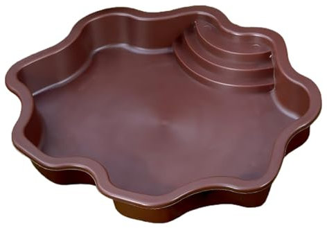 Turtle Pool, grande vasca da bagno per rettili, habitat per tartarughe, con rampa, ciotola per cibo e acqua, per lucertole, gechi