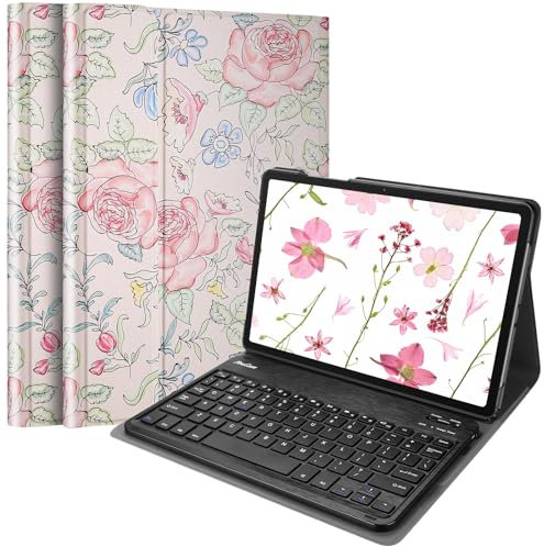 ProCase Funda con teclado para Galaxy Tab A9 Plus/A9+ 5G de 11 pulgadas 2023 (modelo: SM-X210/X215/X216/X218), funda ligera con teclado inalámbrico desmontable magnético para tablet Galaxy de 11
