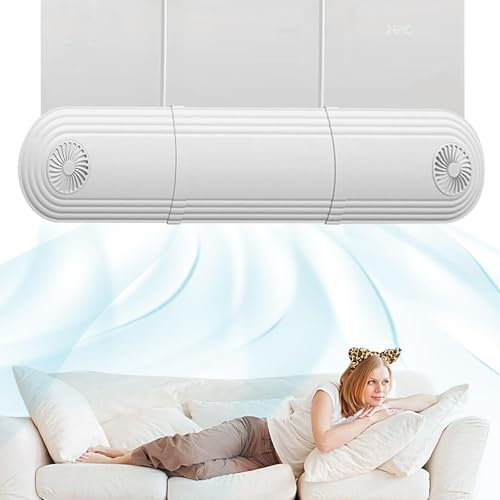 AC Air Deflector, Air Conditioning Wind Blocker, 270° Adjustable Anti-Blast Baffle Wind Direction, Anti-Direct Blowing, Windscreen Wind Guide, Anti-Blast Baffle Wind Direction, Honeycomb Design for