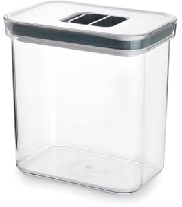 Lacor - 64626 - Contenitore per alimenti secchi, coperchio ermetico con chiusura in silicone, impilabile, senza BPA, capacità 1,6 litri.