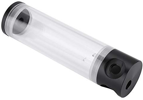 Pompe à Eau pour PC, Réservoir d'Eau Kit de Refroidissement par Eau pour PC Filetage DIY Cylindre Extra Long Réservoir Refroidi à l'Eau 50 Mm de Diamètre G1/4 pour le