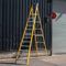 BPS Fibreglass Platform Step Ladder | 12 Steps | EN131 Professional Use | Electricians Ladder | Non-Slip Feet | Trade & DIY | Painting & Decorating