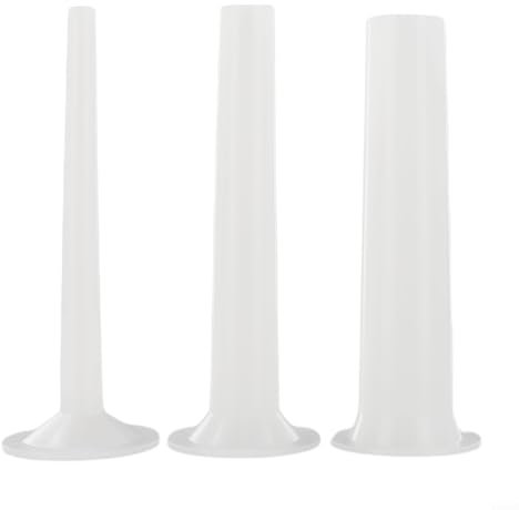Create Custom Flavored Sausages with 3pcs Stuffer Tubes Compatible with For Kitchen Aid Mixers
