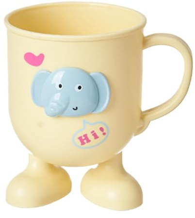 Zahnbürstenbecherhalter - Elefanten Zahnputzbecher im Tierdesign - Wiederverwendbarer Cartoon-Becher Für Badezimmer, Zahnpflege & Kaffee Für Kinder & Erwachsene