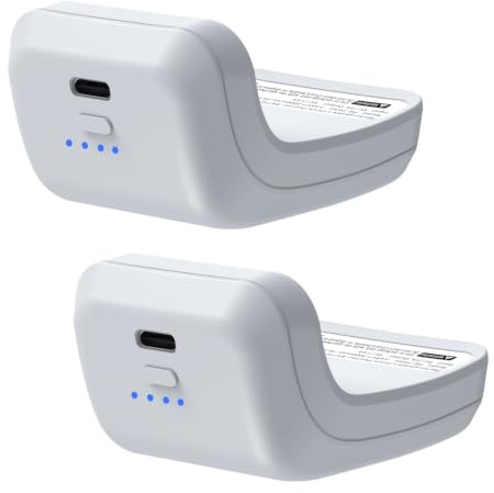 Batteria Esterna Da 3000 MAh, Compatibile Con Sony, Accessori Da Gioco For Gamepad Wireless PS5 DualSense/PS5 Elite(2Battery)
