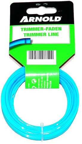 Trimmerfaden vierkant 2,0 mm x 15 m