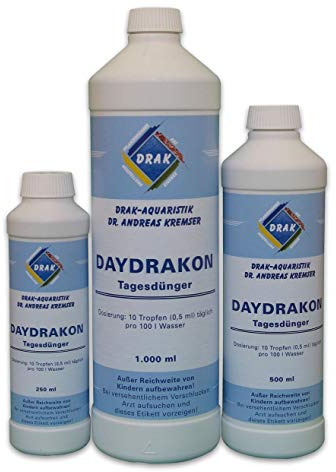 DRAK-Aquaristik Daydrakon Tagesdünger & Eisendünger Fertiglösung - 0,5 Liter