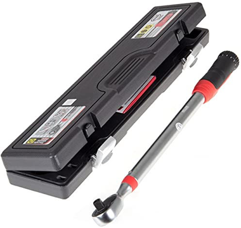 HEYNER Professional Torque Wrench 1/2 inch Drive 40-200nM Convex Lens Scale Torsiomatic H348000