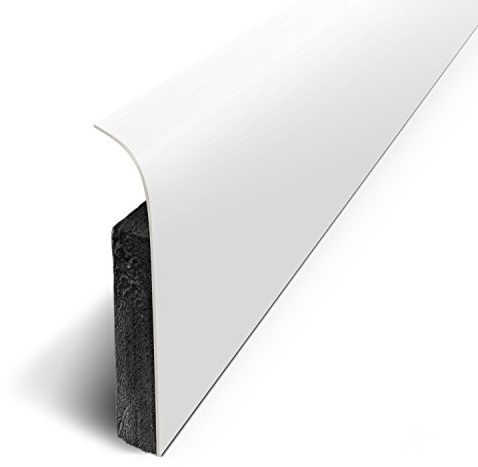 3M D180532D Lote de 5 zócalos de 3 m, Color Blanco Mate, 120 x 70 cm, Set de 5 Piezas