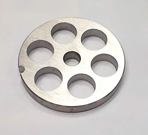 TRE SPADE PIASTRA CON FORI DIAMETRO 16mm PER TRITACARNE TC 8
