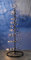 Haushalt International HI Weihnachtsbaum 120 cm aus Metall Tannenbaum Christbaum 100 warmweiße LED
