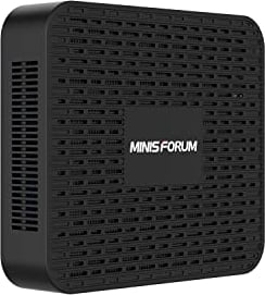 GK41 Mini PC, Intel Celeron Processor J4125 Quad-Core CPU 8 GB DDR4 / 128GB eMMC Mini Desktop Computer, HDMI- und DP Anschluss, Dual Band WiFi 2,4+5.8 G, BT 4.2, 4*USB 3.0