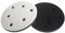 5 6 Holes 125mm Soft Interface Pad Hook and Loop Soft Foam Disc Pad for Damping & Protecting Sanding Pad (Pack of 5)