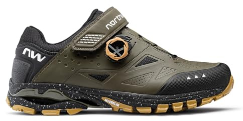 Northwave Spider Plus 3 MTB Schuhe, Fahrradschuhe Mountainbike Grün 47