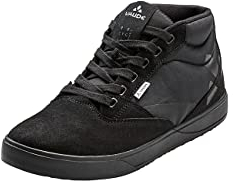 VAUDE Unisex AM Moab Gravity Mid Fahrradschuh, Black/White, 43 EU
