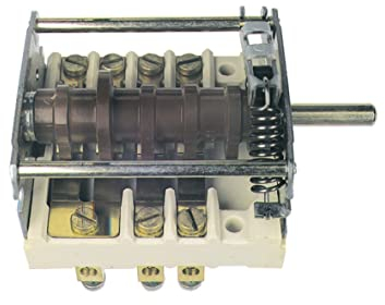 easyPART Kompatibel/Ersatz für EGO 43.24232.000 Kochplattenschalter 4-Takt Gewerbe Großküche Herd Kochfeld