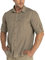 33,000ft Men's Long Sleeve Hiking Shirt Lightweight Quick Dry UV Button Shirts with Pockets Outdoor Shirts for Safari Walking Fishing Brown L